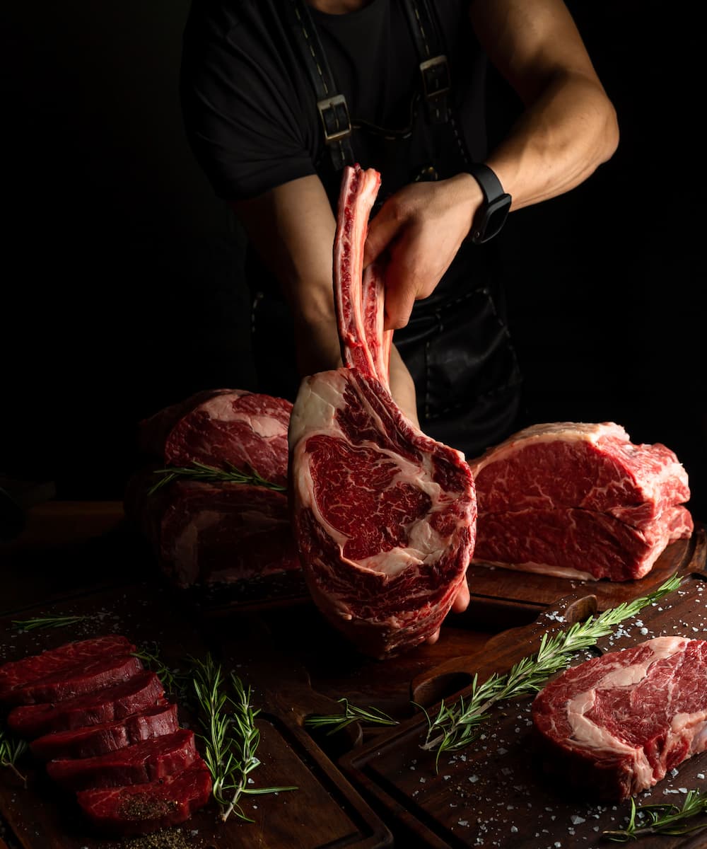 [Imagem de carne premium]